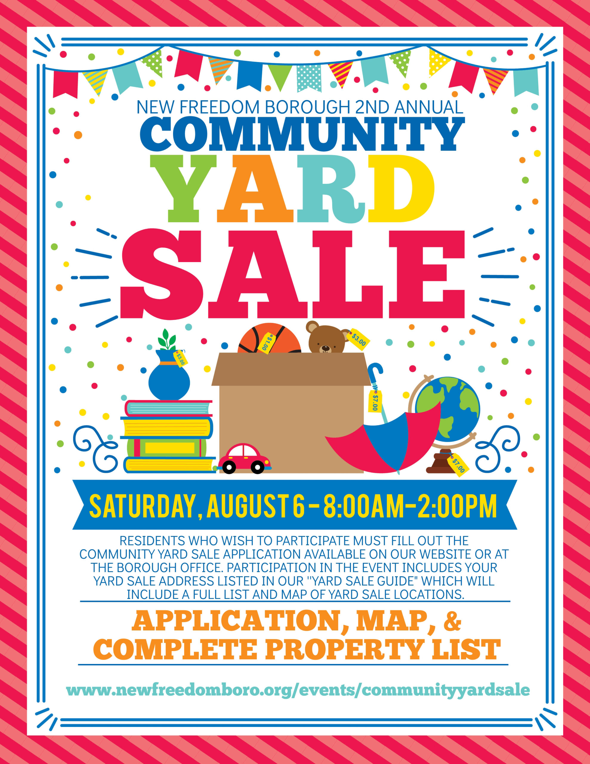 Community Yard Sale New Freedom Borough