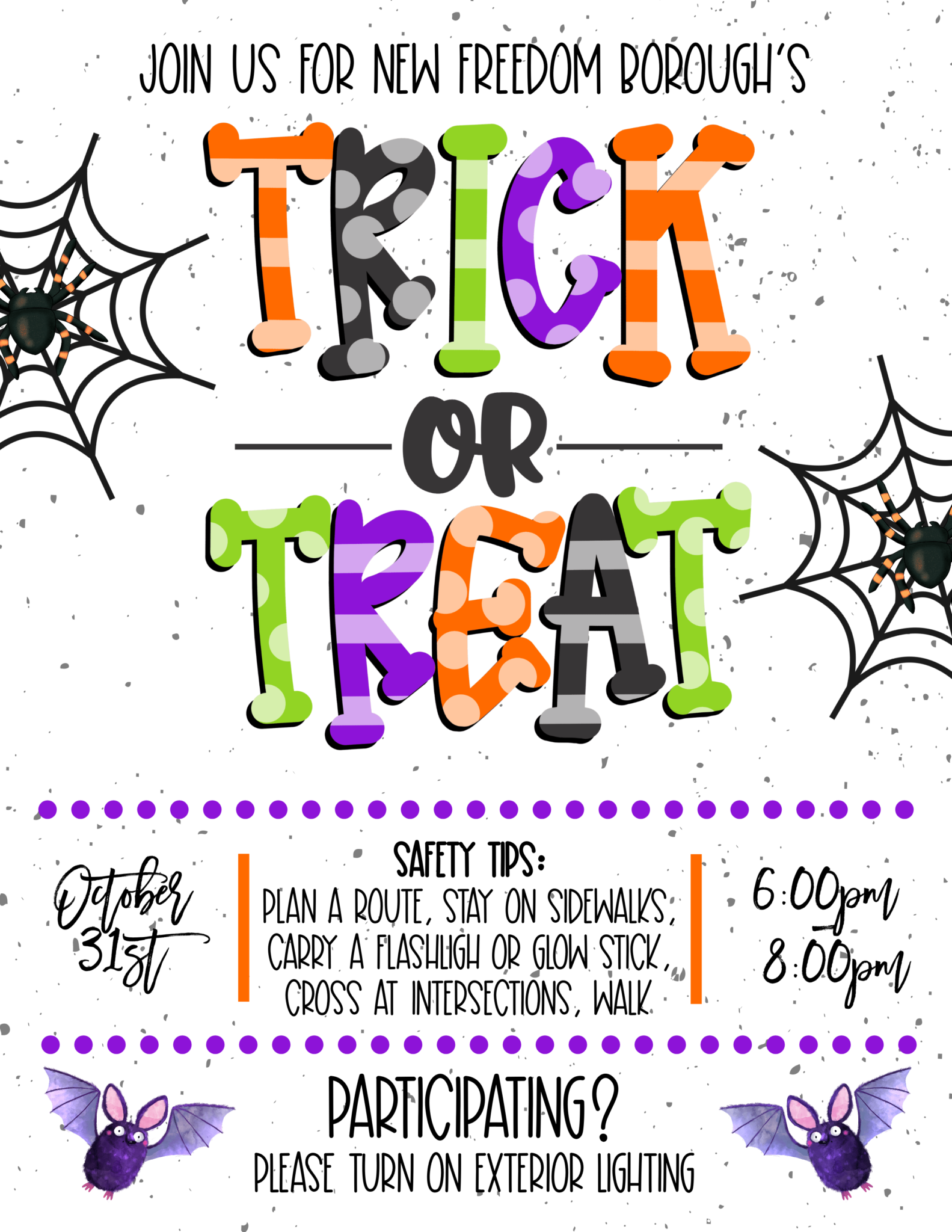 Trick-or-Treat - New Freedom Borough