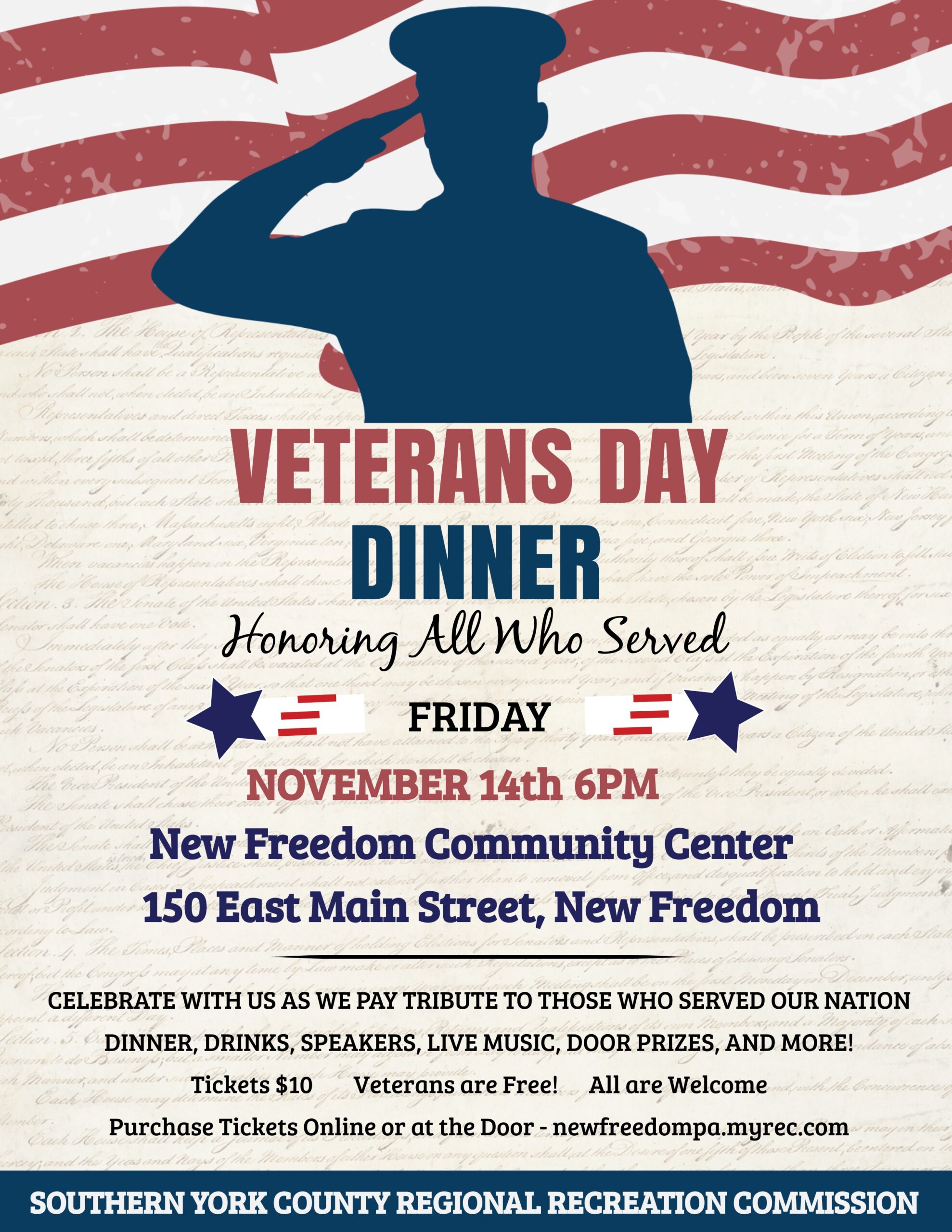 Veterans Day Dinner